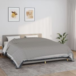 Weighted Blanket Grey 235x290cm - Fabric