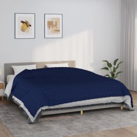 Weighted Blanket Blue 235x290cm - Fabric