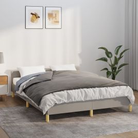 Weighted Blanket with Cover Grey 137x200 cm Single 6 kg Fabric