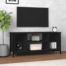 TV Cabinet Black 102x35x45cm Engineered Wood