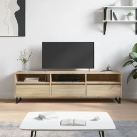 TV Cabinet Sonoma Oak 150x30x44.5cm Engineered Wood