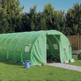 Greenhouse with Steel Frame Green 54 m2 18x3x2 m