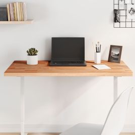 Table Top 100x50x2.5 cm Rectangular Solid Wood Beech