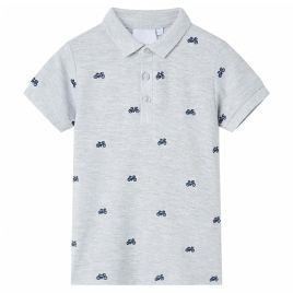 Kids' Polo ShirtÂ  Grey Melange 104