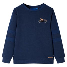 Kids' Sweatshirt Navy Melange 104