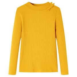 Kids' T-shirt with Long Sleeves Ochre 92