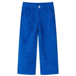 Kids' Pants Corduroy Cobalt Blue 116