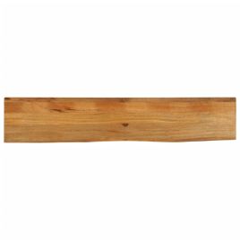 Table Top Live Edge 160x20x3.8 cm Solid Wood Mango