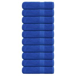 Hand Towels 10 pcs Blue 50x100 cm 360 gsm 100% Cotton