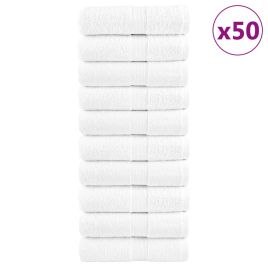Premium Soap Towels SOLUND 50pcs White 30x30cm 600gsm