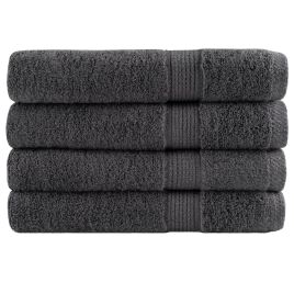 Premium Towels SOLUND 4pcs Anthracite 100x200cm 600gsm