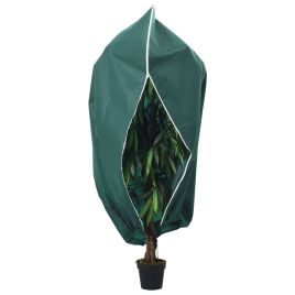 NEIHAL Plant Fleece Cover with Zip 70 gsm 2.36x2 m