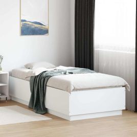 Bedframe White 100x200cm