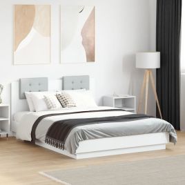Bedframe White 120x190cm Small Double