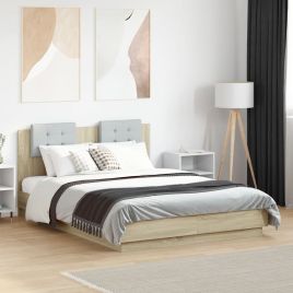 Bedframe Sonoma Oak 120x190cm Small Double