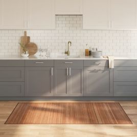 Rug Rectangular Natural100x200 cm Bamboo
