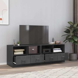 TV Cabinets 2 pcs Anthracite 67x39x44 cm Steel