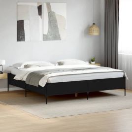 Bedframe Black 200x200cm