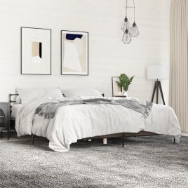 Bedframe Brown Oak 180x200cm Super King