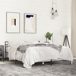 Bedframe Grey Sonoma 120x190cm Small Double