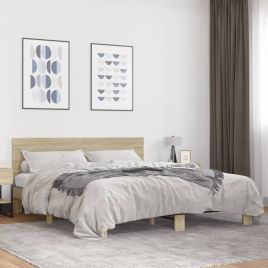 Bedframe Sonoma Oak 200x200cm