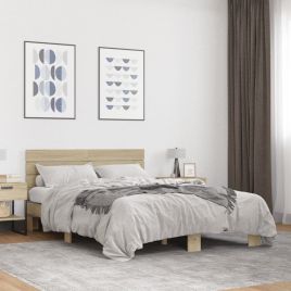 Bedframe Sonoma Oak 140x200cm