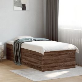 Bedframe Brown Oak 100x200cm