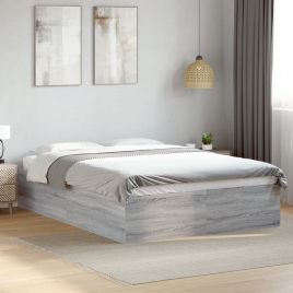 Bedframe Grey Sonoma 135x190cm Double