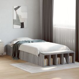 Bedframe Grey Sonoma 90x190cm Single