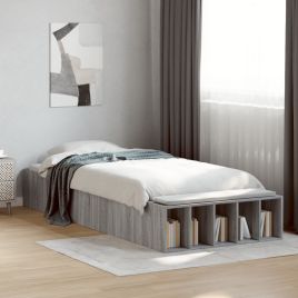 Bedframe Grey Sonoma 75x190cm Small Single