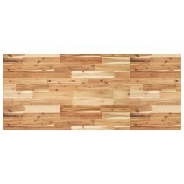 Desk Top Oil Finished 140x60x2 cm Solid Wood Acacia