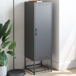 Highboard Anthracite 36x39x123 cm Steel
