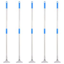 Floor Squeegee Handles 5 pcs 119.5 cm Steel and Plastic