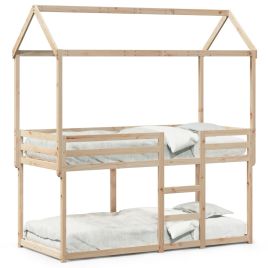 Bunkbed 90x200cm Solid Wood Pine