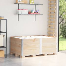 Pallet Collars 3 Pieces 150x100 cm Solid Wood Pine