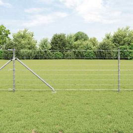 Field Fence 0.8x25 m Galvanised Steel
