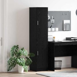 Buffet Cabinet Black oak Engineered wood Medium Buffet Cabinet