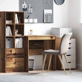 Writing Desk Old wood MDF 70 x 50 x 76 cm Simple Writing Desk