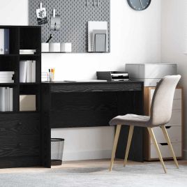 Writing Desk Black oak Engineered wood 100 x 50 x 76 cm Durable