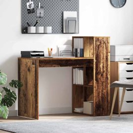 Writing Desk Old wood Engineered wood Standard Storage