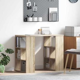 Corner Desk Sonoma oak MDF Medium Sonoma Oak Corner Desk