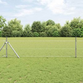 Hexagon Fence 0.8x25 m Galvanised Steel