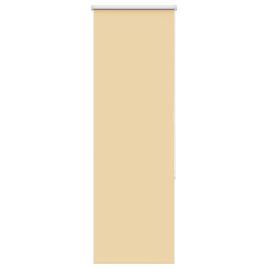 Roller Blind Blackout Beige 45x150 cm Fabric Width 40.7 cm Polyester