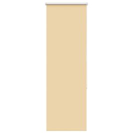 Roller Blind Blackout Beige 55x150 cm Fabric Width 50.7 cm Polyester