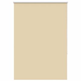 Roller Blind Blackout Beige 110x175 cm Fabric Width 105.7 cm Polyester