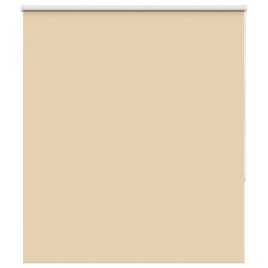 Roller Blind Blackout Beige 125x175 cm Fabric Width 121.6 cm Polyester