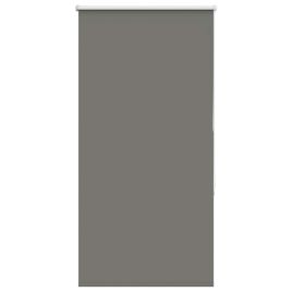 Roller Blind Blackout Grey 80x175 cm Fabric Width 75.7 cm Polyester
