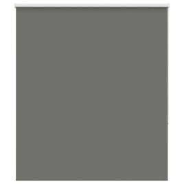 Roller Blind Blackout Grey 135x175 cm Fabric Width 131.6 cm Polyester