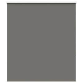 Roller Blind Blackout Grey 140x175 cm Fabric Width 136.6 cm Polyester