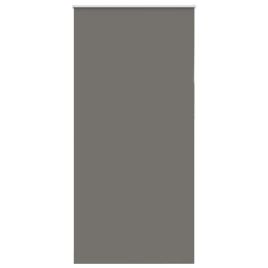 Roller Blind Blackout Grey 105x210 cm Fabric Width 100.7 cm Polyester